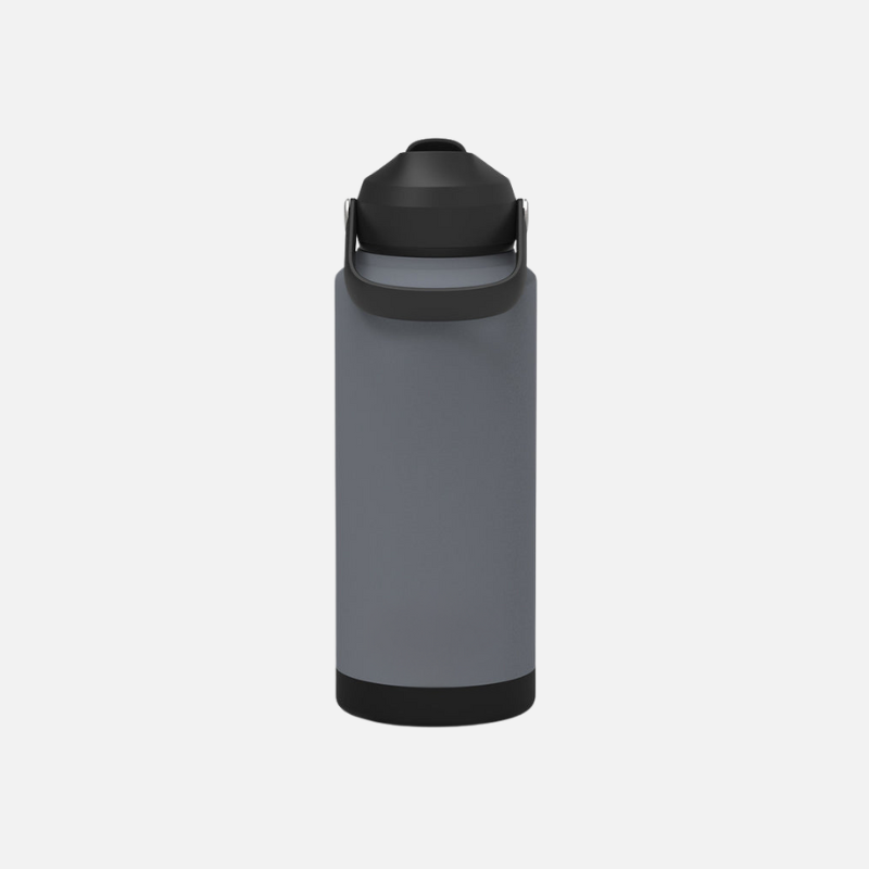 946 ml Gourde Isotherme en Inox avec Paille et Bouchon Pipette